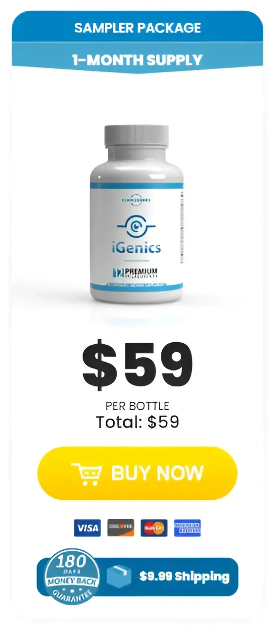iGenics 1 bottle Pricing